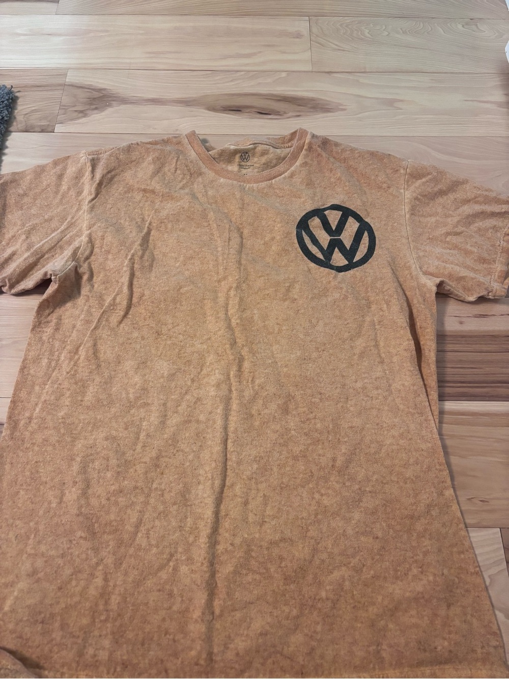 Volkswagen Short Sleeve Tee in Washed Brown